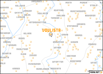 map of Voúlista