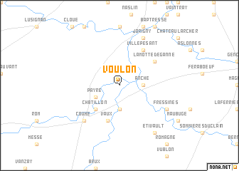 map of Voulon