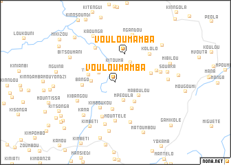 map of Vouloumamba