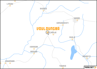 map of Vouloungba