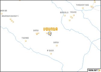 map of Vounda