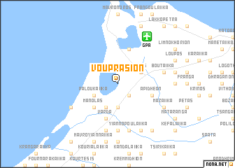 map of Vouprásion