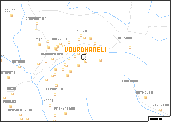 map of (( Vourdhanéli ))