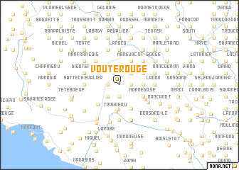 map of Voûte Rouge
