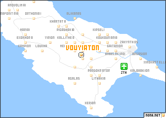 map of Vouyiáton