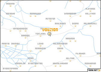 map of Voúzion