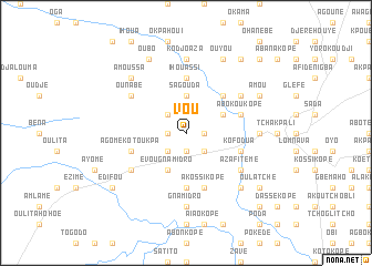 map of Vou