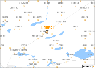map of Voveri