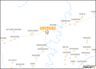 map of Vovodou