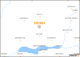 map of Voyady