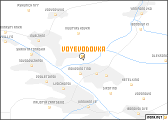 map of Voyevodovka