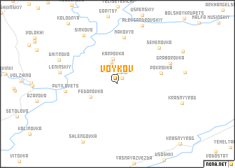 map of Voykov