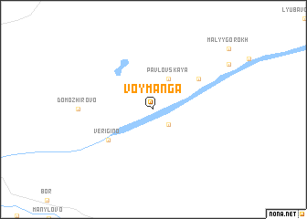 map of Voymanga