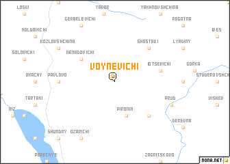 map of Voynevichi