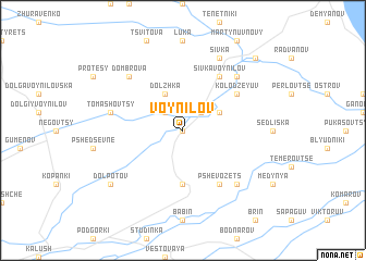 map of Voynilov