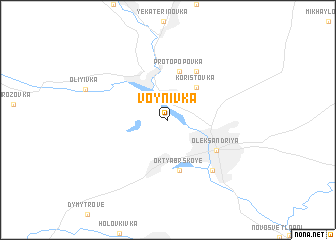 map of Voynivka