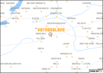 map of Voynosolovo