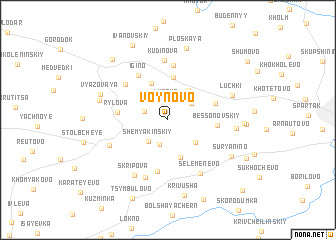 map of Voynovo