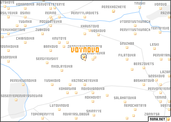 map of Voynovo