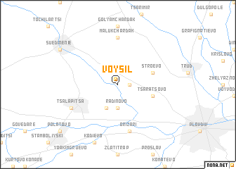 map of Voysil