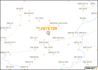 map of Voystom