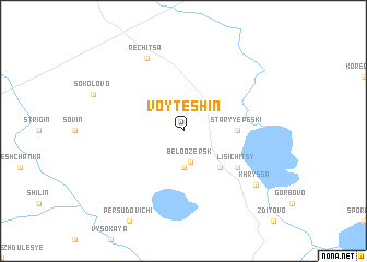 map of Voyteshin