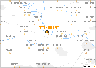 map of Voytkovtsy