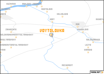 map of Voytolovka