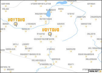 map of Voytovo