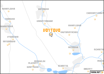 map of Voytovo