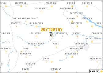 map of Voytovtsy