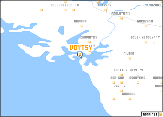 map of Voytsy