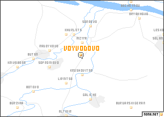 map of Voyvodovo