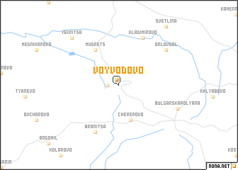 map of Voyvodovo