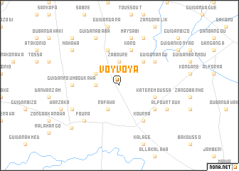 map of Voyvoya