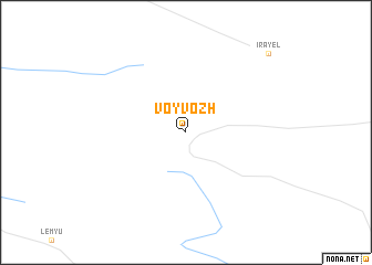 map of Voyvozh