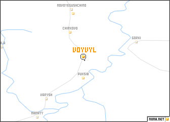 map of Voyvyl