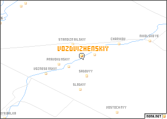 map of Vozdvizhenskiy