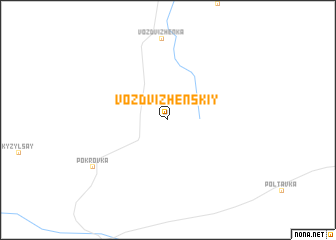 map of Vozdvizhenskiy