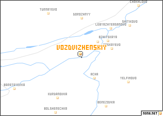 map of Vozdvizhenskiy