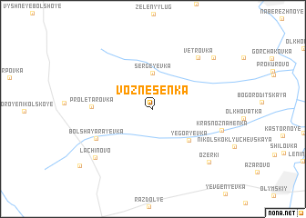 map of Voznesenka