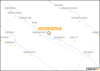 map of Voznesenka