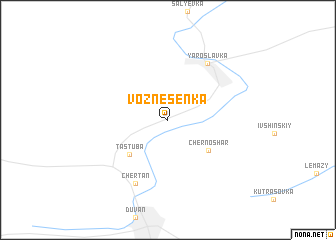 map of Voznesenka