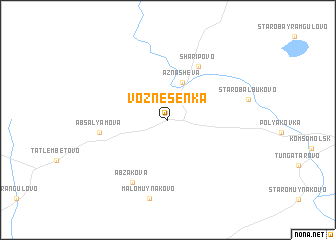 map of Voznesenka