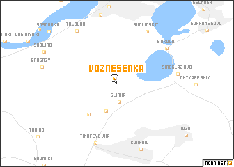 map of Voznesenka