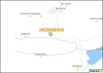 map of Voznesenka