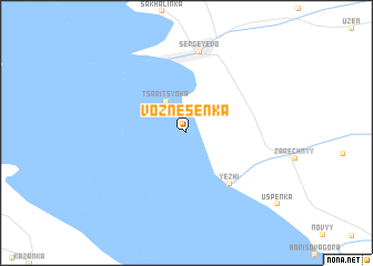 map of Voznesenka