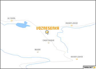 map of Voznesenka