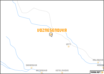 map of Voznesenovka