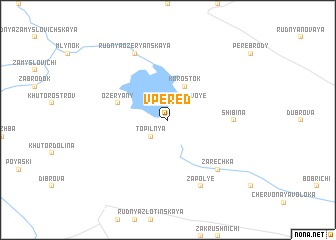 map of Vperëd